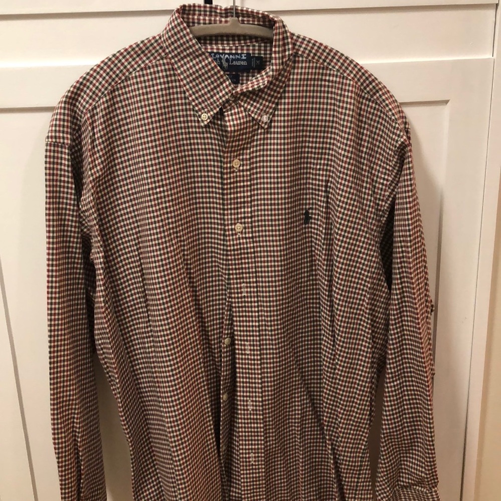 Ralph Lauren ‘Blake’ Flannel button down shirt.